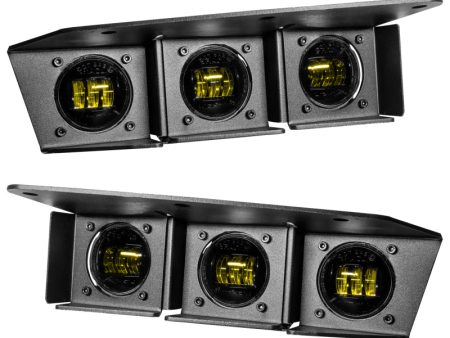 ORACLE Lighting 21-22 Ford Bronco Triple LED Fog Light Kit for Steel Bumper - Yellow SEE WARRANTY Cheap