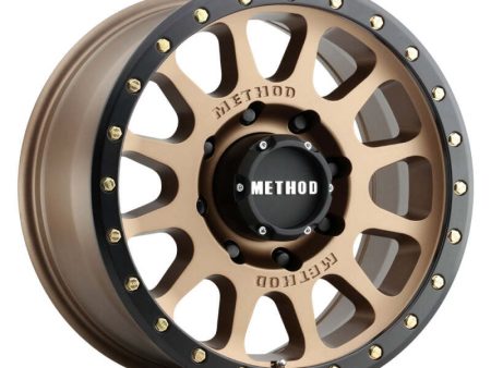 Method MR305 NV 17x8.5 25mm Offset 6x5.5 108mm CB Method Bronze Black Street Loc Wheel on Sale